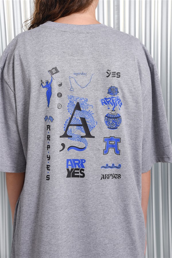 ARPYES LUCKY T-SHIRT GREY